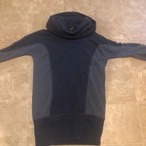 Sweaty Betty pull over with oversized turtle neck